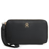 Tommy Hilfiger Logotape Compact Zip - Portafoglio 4cc 15 cm (black)