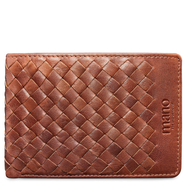 Mano Don Luca - Portafoglio 13 cm (cognac)