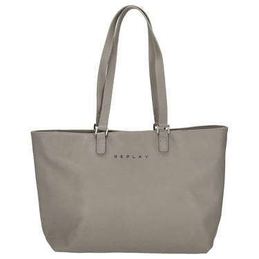 Replay - Shopper 34 cm (grigio cemento)