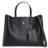 Tommy Hilfiger Icon Satchel - Borsa a mano 38 cm (black)