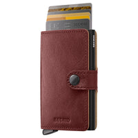 Secrid Premium Basco Miniwallet - Portafoglio RFID 6.5 cm (color: whiskey)