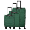 Travelite Skaii 4-Rollen-Trolley Set 3tlg. (green, L/M erw./S)