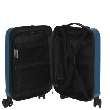 CHECK.IN London 2.0 - 4 - Rollen - Trolley 50 cm (blau) - Markenkoffer