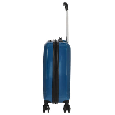 CHECK.IN London 2.0 - 4 - Rollen - Trolley 50 cm (blau) - Markenkoffer
