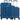 CHECK.IN London 2.0 Trolley - Set 3tlg. (blau) - Markenkoffer