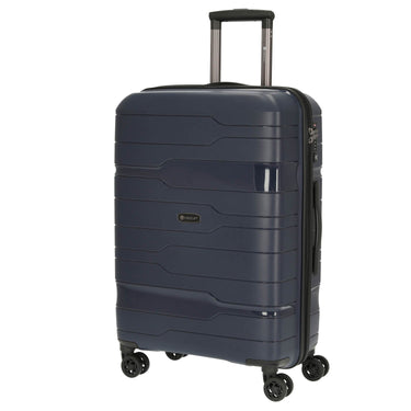 CHECK.IN Memphis - 4 - Rollen - Trolley 67 cm (blau) - Markenkoffer