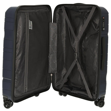 CHECK.IN Memphis - 4 - Rollen - Trolley 67 cm (blau) - Markenkoffer