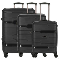 CHECK.IN Memphis Trolley - Set 3tlg. (schwarz) - Markenkoffer