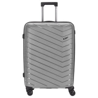 CHECK.IN Orlando - 4 - Rollen - Trolley 67 cm (silber) - Markenkoffer
