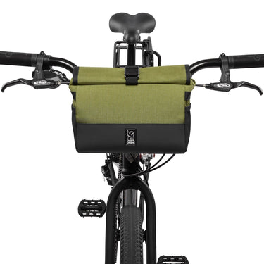 Chrome Doubletrack Bike Bar Bag 5 - Lenkertasche 23 cm (olive branch) - Markenkoffer