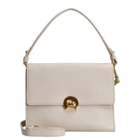 Coccinelle Binxie - Schultertasche 23 cm (lambskin white) - Markenkoffer