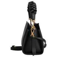 Coccinelle Boheme Grana Double - Henkeltasche S 23 cm (noir/cognac) - Ansicht 3