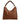 Coccinelle Boheme Grana Double – Schultertasche M 34 cm (cognac/noir) - Markenkoffer