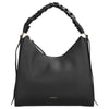 Coccinelle Boheme Grana Double - Borsa a spalla M 34 cm (noir/cognac)