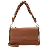 Coccinelle Boheme Grana Double - Borsa a tracolla 26 cm (cognac/noir)