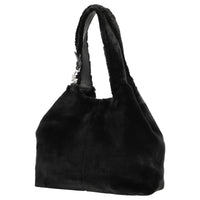 Coccinelle C - Easy Syn. Fur - Shopper 35 cm (noir/noir) - Markenkoffer