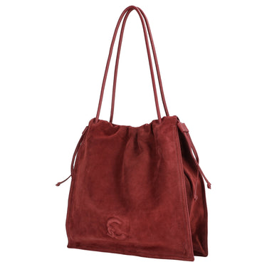 Coccinelle Dulse Suede - Beuteltasche 40 cm (ribes) - Markenkoffer