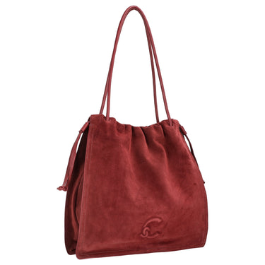 Coccinelle Dulse Suede - Beuteltasche 40 cm (ribes) - Markenkoffer