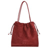 Coccinelle Dulse Suede - Beuteltasche 40 cm (ribes) - Markenkoffer