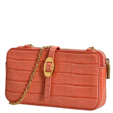 Coccinelle Mini Bag Croco Soft - Umhängetasche 20 cm (geranium) - Ansicht 2