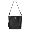 Coccinelle Nikla - Borsa a tracolla 20 cm (nero/cognac)