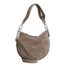 Coccinelle Sunup Suede - Schultertasche S 24 cm (warm taupe) - Markenkoffer