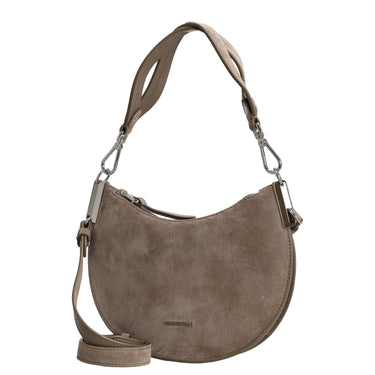 Coccinelle Sunup Suede - Schultertasche S 24 cm (warm taupe) - Markenkoffer