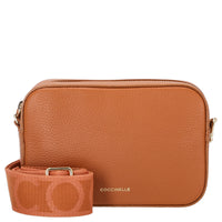 Coccinelle Tebe - Borsa a tracolla S 19 cm (cognac)