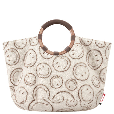 reisenthel shopping loopbag hobo - Einkaufstasche mit Bügel 63.5 cm (smiley teddy chocolate) - Ansicht 3
