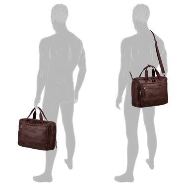 Camel Active Traces - Laptoptasche 15" 39 cm (brown) - Ansicht 4