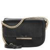 Seidenfelt Lesja Saddle - Borsa a tracolla S 24 cm (black/gold)