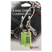 D&N Bags & More - Lucchetto TSA a combinazione 4,2 cm (nero)