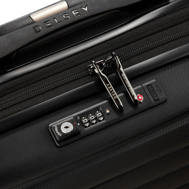Delsey Paris Shadow 5.0 - 4-Rollen-Kabinentrolley Slim S 55 cm erw. (schwarz) - Ansicht 7