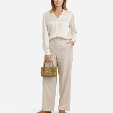 Coccinelle C-Me Lock - Henkeltasche 19 cm (seagrass) - Ansicht 7