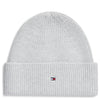 Tommy Hilfiger Flag Knit Beanie - Cappello (light grey heather)