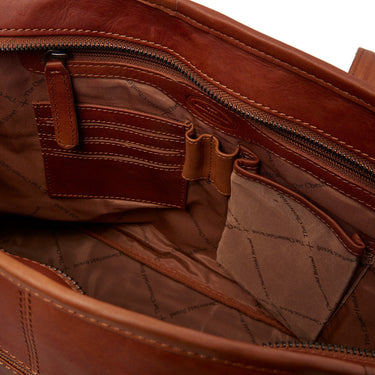 The Chesterfield Brand Monza - Shopper 14.1" 33 cm (cognac) - Ansicht 3