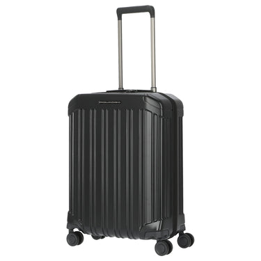 Piquadro PQ-Light - Ultra Slim 4-Rollen-Kabinentrolley 55 cm (matt black) - Ansicht 2
