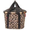 KLICKfix reisenthel - Bikebasket 15 - Cesto da manubrio 35 cm (leo macchiato)