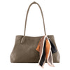 Les Visionnaires Sophie Grande Cozy Scarf - Schultertasche 42 cm (khaki)