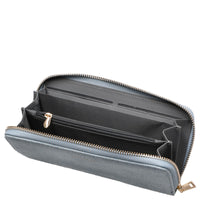 Seidenfelt Smilla - Portafoglio Donna 19 cm (nero)