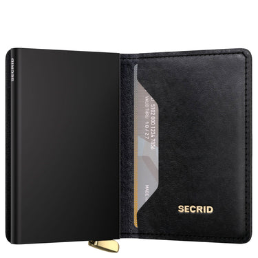 Secrid Slimwallet Emboss Diamond - Kreditkartenetui 6cc 10.2 cm RFID (black+) - Ansicht 5