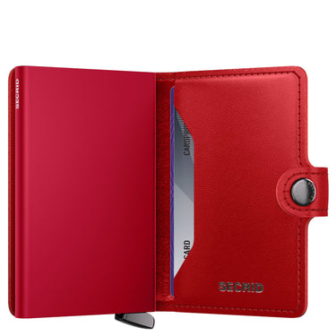 Secrid Miniwallet Emboss Diamond - Kreditkartenetui 6cc 10.2 cm RFID (red+) - Ansicht 5