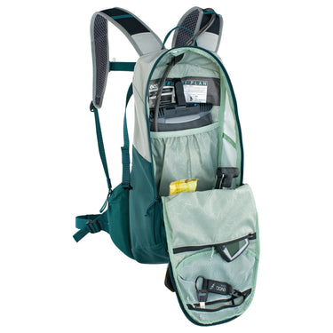 Evoc E-Ride 12 - Fahrradrucksack 47 cm (stone/petrol) - Ansicht 6