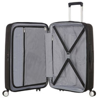 American Tourister Soundbox - 4 - Rollen - Trolley 67 cm erw. (schwarz) - Markenkoffer