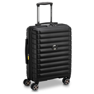 Delsey Paris Shadow 5.0 - 4-Rollen-Kabinentrolley Slim S 55 cm erw. (schwarz) - Ansicht 2