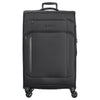 D&N Travel Line 9804 - 4-Rollen-Trolley L 78 cm erw. (black)