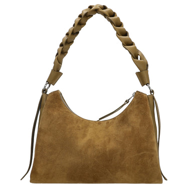 Coccinelle Boheme Suede Bimaterial - Schultertasche 30 cm (seagras/seagras) - Ansicht 4