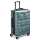Delsey Paris Air Armour - 4 - Rollen - Trolley M 68 cm erw. (grün) - Markenkoffer