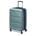 Delsey Paris Air Armour - 4 - Rollen - Trolley M 68 cm erw. (grün) - Markenkoffer