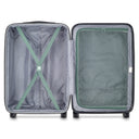 Delsey Paris Air Armour - 4 - Rollen - Trolley M 68 cm erw. (grün) - Markenkoffer